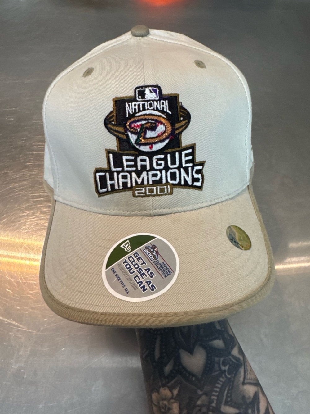 Vintage 2001 National League Champions New Era Hat